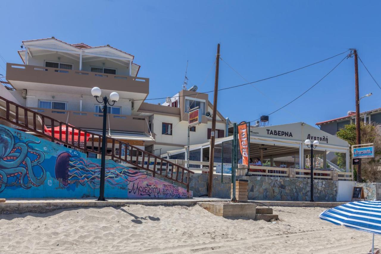 Anatoli Lygaria Apartments On The Beach リガリア エクステリア 写真